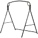 Yaheetech Premium Iron Porch Swing Stand Frame Heavy Duty Outdoor for Gardens/Lawns/Backyards and Patios