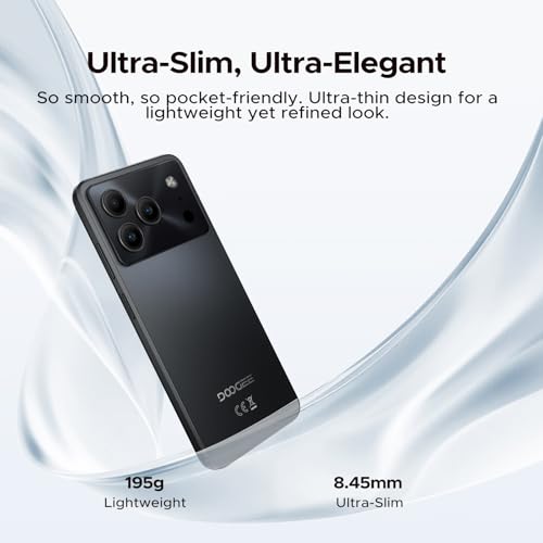 Luzglo NOTE 56 PRO Mobile Phones, Android 16 With Gemimi AI, 32GB+128GB/2TB, 6150mAh& 6.56" HD+90Hz Display, 4G Dual SIM Unlocked Mobile Phone, 8.45mm Ultra-Slim, Face ID, 5G WiFi, GPS,NFC