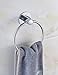Wangel Strong Adhesive Towel Ring, Patented Glue + 3M Self-Adhesive, Stainless Steel, Polished Finish