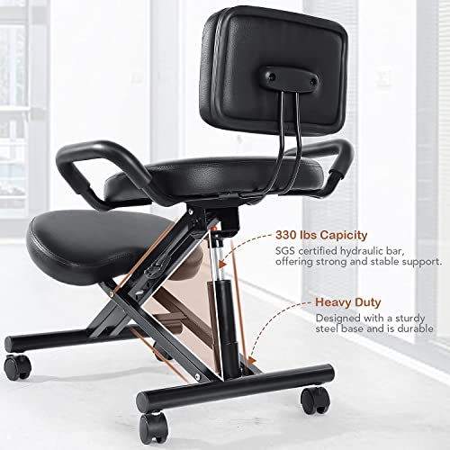 Ergonomic Kneeling Chair Office Home Chair with Adjustable Height for