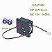 Gdstime 30mm x 30mm x 10mm 12V Mini Brushless Cooling Blower Fan Dual Ball Bearing