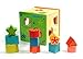 [US CPSC Certificated] Babylian Educational Sorting Cube Toys Bricks of Different Wooden Shapes and Colors for 1-3 Years Old young Childhood Intellectual Education