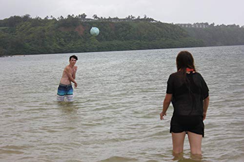 image for Armour Shell Glow in The Dark Football - Outside Water Summer Fun for 