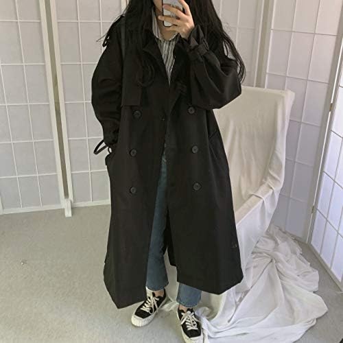 Amazon コート ロングコート アウター ブルゾン オーバーサイズ ウエストボウタイ 膝下丈 ウィンターコート 前釦 おしゃれ ブラウン F コート ジャケット 通販