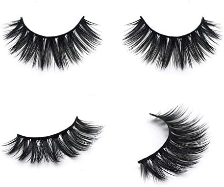 Abelyn Mink 3D Hair False Eyelashes Thick Natural Long Handmade Mink Lashes Soft Curly Eyelashes Extensions