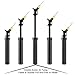RAVPump Dual Action Ball Pump with Needle and Sports Air Ball Pump with Stainless Steel Whistle for Basketball, Volleyball, Soccer, Football and Other Inflatable Sports Balls (1 Pack)