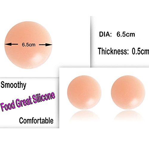 Women reusable star pasties silicone nipple cover sticker adhesive bra tape pad