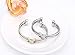UNY Fashion Jewelry Brand Cable Wire Retro Antique Bangle Elegant Beautiful Valentine (ONE Tone)