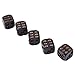 RICK-LIKE 5pcs/set Black Mini Death Skull Dice for Party Playing Drinking Death Table Game Party Tool