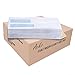 Acko # 9 500 Pack 4 x 9 Double Window Envelope Check Envelopes Tinted Security Envelopes Designed for Home Office Secure Mailing,Invoices Checks Statements and Documents - White Envelopes
