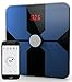 W8 Smart Body Fat Weight Scale - Digital Bluetooth Connected w/Fitness APP & Body Composition Monitor: BMI, Visceral Fat, Muscle Mass, Body Water, Calories & Bone Mass (Dark Blue)
