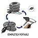 Hodilu Cervical Neck Traction Device - Pain Relieving Remedy Chronic Neck & Shoulder Alignment Pain - Inflatable & Adjustable Neck Stretcher Collar+ Pump Bonus