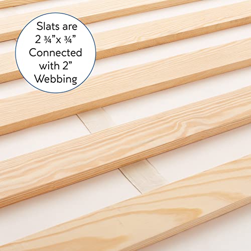 Classic Brands Xtreme HeavyDuty Solid Wood Bed Support Slats Bunkie