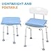 OasisSpace Cushion for Shower Chair, Seat Cushion for Shower Bench, Transfer Benches, Shower Chairs and Kneeling Pads,Bath Seat Cushion for Elderly, Senior, Handicap & Disabled