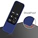 Fintie Protective Case for Apple TV 4K/ HD Siri Remote (1st Gen) - Honey Comb Lightweight Anti Slip Shockproof Silicone Cover for Apple TV 4K 5th 4th Gen Siri Remote Controller, Navy