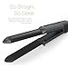 xtava 2-in-1 Magic Wand (Onyx) - Straighten or Curl Your Hair to Perfection with One Multi-Functional Travel Tool - Lightweight, Compact Design with Ceramic Plates for Easy Styling