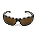 Flying Fisherman Helm Polarized Sunglasses, Black-Crystal Gunmetal Frame, Amber Lenses