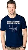 Don't Drink And Derive T Shirt Funny Math Major Tee