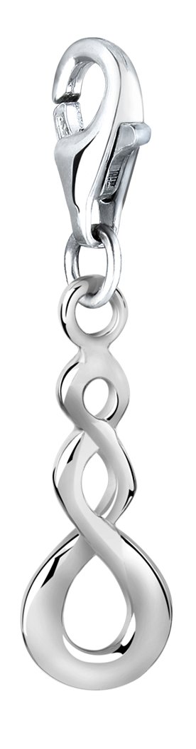 Nenalina 925 sterling silver Maori symbol charm, fits all standard charm bracelets, 713266-000