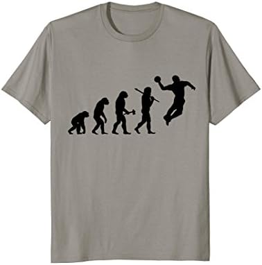 Handball T-Shirt Funny Evolution Handball Player Handballer