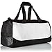 adidas Unisex Team Issue Medium Duffel Bag, White/Black, ONE SIZE