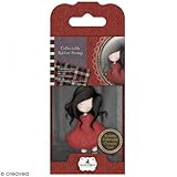 docrafts GOR907318 Santoro Rubber Stamps, No. 18 Poppy Wood, Red