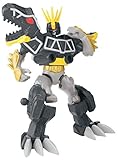 Power Rangers Dino Charge - Mixx N Morph Dino Charge Black T-Rex Rangerzord Action Figure