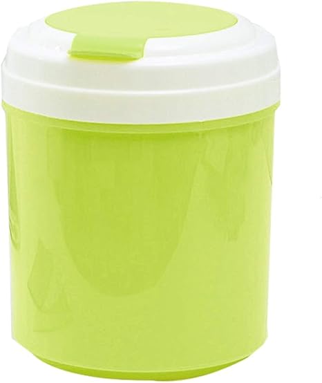 Bote De Basura Junto A La Cama Mesa De Cafe Tocador La Trompeta Redondo