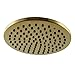 KES All Stainless Steel 8-Inch Extra Big Rainfall Shower Head Replacement Part for Bathroom Shower System Overhead Showerhead Contemporary Style Titanium Gold, J203-4
