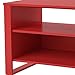 Altra TV Stand and Component Media Bench, 44-Inch, Ruby Red Finish