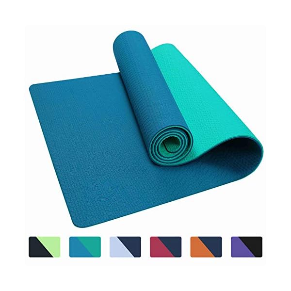 IUGA Yoga Mat Non Slip Textured Surface Eco Friendly Yoga Matt with
