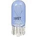 Sylvania 168 ST SilverStar High Performance Halogen Miniature Lamp, (Pack of 2)