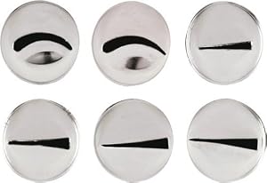 Image of Paderno World Cuisine Horizontal Slits 6-Piece Stainless-steel Decorating Tubes