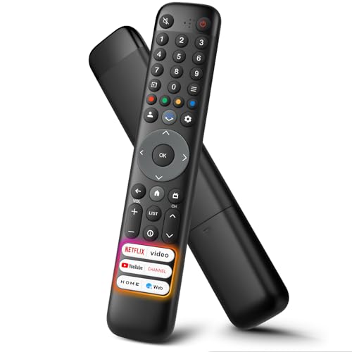 para Mando-TCL-Smart-TV, Universal para Todos los Original TCL TV, con 6 teclas de acceso directo