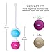 BEQOOL Kegel Exercise Weights Ben Wa Kegel Balls Weighted Exercise Kit for Beginner - Doctor Recommended for Women & Girls Bladder Control & Pelvic Floor Exercises (