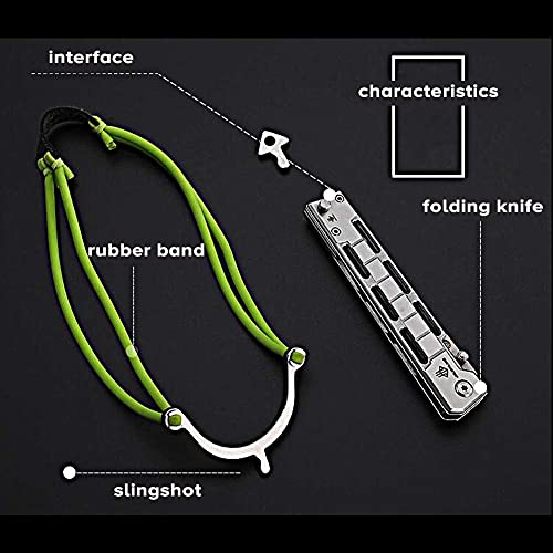 NedFoss Pocket Knife, 8'' Tanto Hunting Folding Knife with Glass