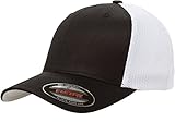Flexfit Trucker Cap. 6511 - Black / White - One Size