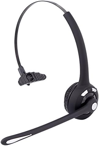 VicTal Over the Head Bluetooth Headset Blutooth Wireless Headset With Microphone Noise Reduction for Car Truck Drivers and Office Headset for iPhone 6/6Plus/5s/4 Android Cell Phone PC TV