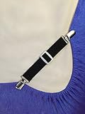 Elegant Comfort Adjustable Sheet Set Holder Strap Suspender Gripper 100 % Satisfaction Guarantee 1 PACK (4 PIECES)