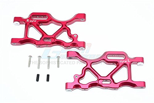 Arrma Senton 6S BLX (AR102654) Upgrade Parts Aluminum Rear Lower Arms - 1Pr Set Red