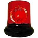 Creative Motion Electrical Police Beacon Light, Red