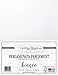 Parchment Paper - PERGAMENATA Bianco (White) Cardstock 8.5