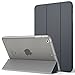 MoKo Case Fit iPad Mini 3/2 / 1, Slim Lightweight Smart Shell Stand Cover with Translucent Frosted Back Protector Fit Apple iPad Mini 1 / Mini 2 / Mini 3, Space Gray (with Auto Wake/Sleep)