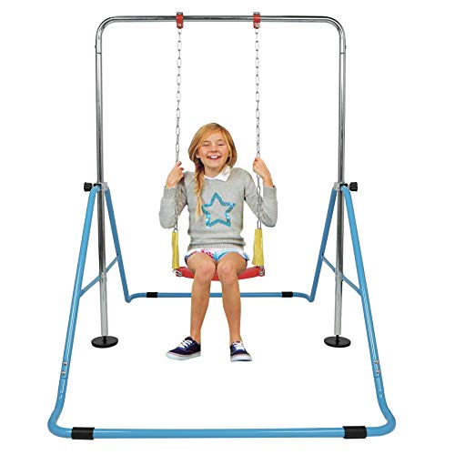 ZELUS Kids Gymnastics Bar, Expandable Junior Gymnastics Home Equipment