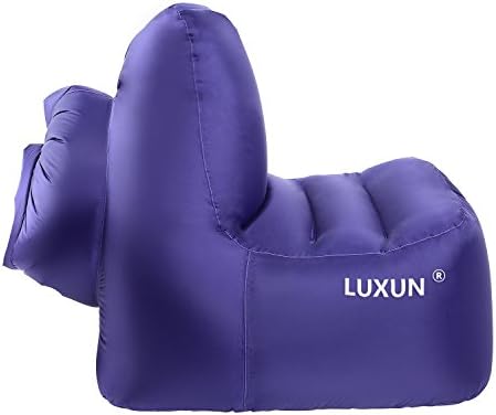 LUXUN Ship from USA Inflatable Sofa Chair with Carry Bag, Inflatable Lounger Couch,Fast Inflate by Wind