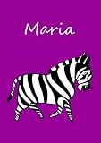 Image de Malbuch / Notizbuch / Tagebuch - Maria: A4 - blanko (German Edition)