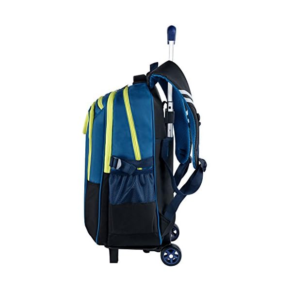 Coofit Zaino Trolley Scuola per Bambini 6 Rotelle - Valigie e Trolley