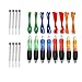 BeFirst Retractable Super Big Fat Pens with Black Ink and MultiColor Body for Arthritis and Hand Pain -Hanging Rope, Including Orange, Blue, Red, Green (8 Pack) (Multicoloured)