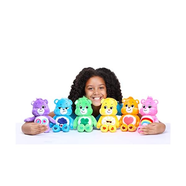 Care Bears | Tenderheart Bär 22 cm Bohnen Plüsch | Süßes Plüschtier zum Sammeln, Kuscheltiere für Kinder, Stofftiere für Mädchen und Jungen, süße Teddys geeignet für Mädchen und Jungen ab 4 Jahren | – Bild 4
