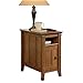 Sauder Carson Forge Side Table, Washington Cherry finish